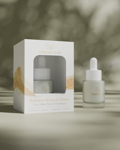 Turmeric Glow™ - (2 in 1) Turmeric Serum & Primer